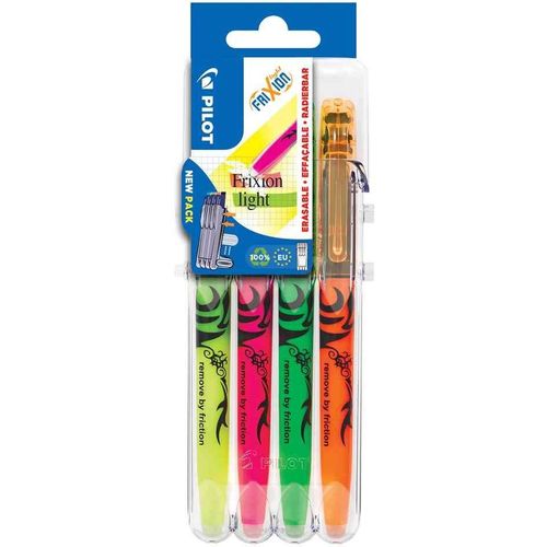 Pilot Surligneur Frixion Light Set2go, Étui De 4