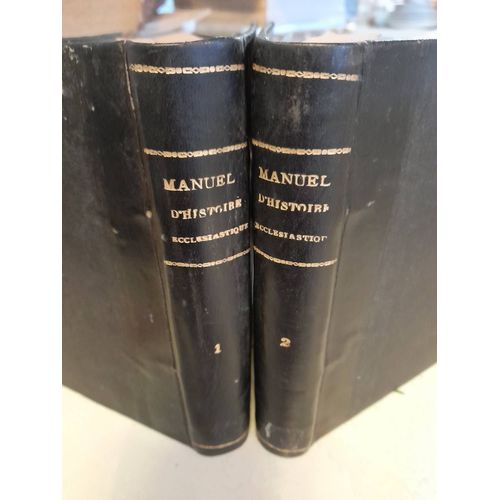 Manuel D'histoire Ecclésiastique : Adaptation De La Seconde Édition Hollandaise. Tome Premier Et Second