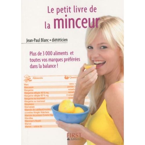 Le Petit Livre De La Minceur