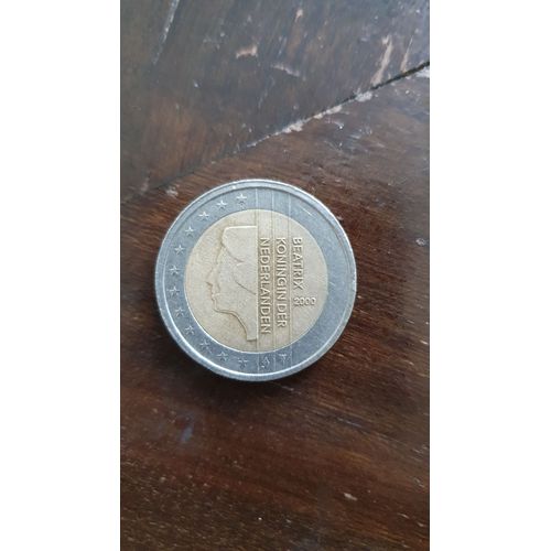 Piece De 2 Euros Beatrix 2000 Koningin Der Nederlanden