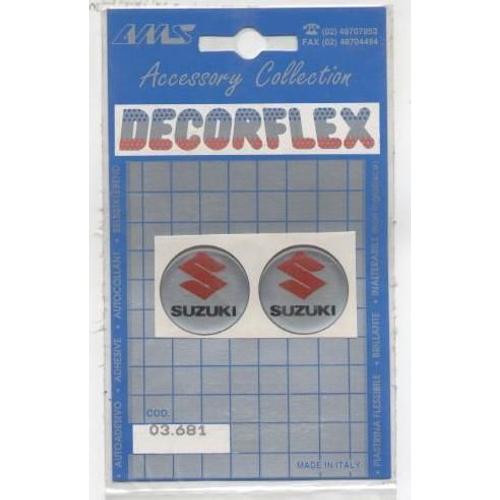 " Suzuki " Autocollant Relief Flexible Stango / Décorflex