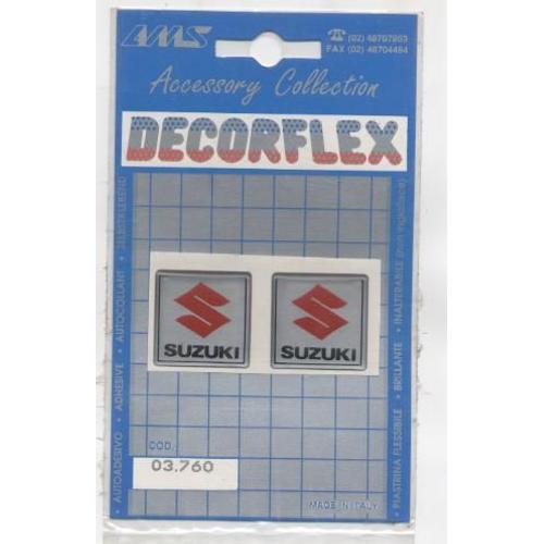 " Suzuki " Autocollant Relief Flexible Stango / Décorflex