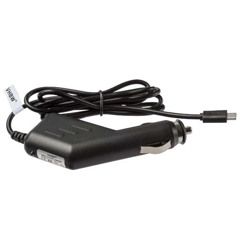 Chargeur Allume-Cigares (2a) Avec Micro-Usb Pour Garmin Dezl 560 560lt 760 760lmt, Nüvi 3790 3790t 790lmt