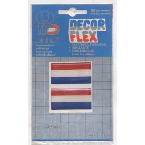 " Drapeau Du Luxembourg " Autocollant Relief Flexible Stango / Décorflex