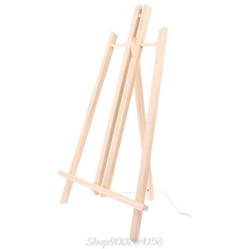 Offre Spéciale 50cm Bois Chevalet Publicité Exposition Présentoir Étagère Support Studio Peinture Support