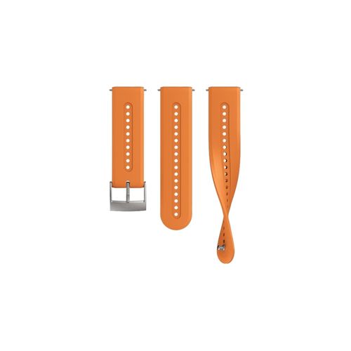 Suunto Athletic 7 - Bracelet De Montre Pour Montre Intelligente - Taille Small/Medium - Orange, Granit - Pour Suunto 7, 9, Spartan Sport, Spartan Sport Hr Baro Amber, Spartan Sport Hr Baro...