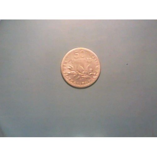 50 Centimes Semeuse Argent 1899