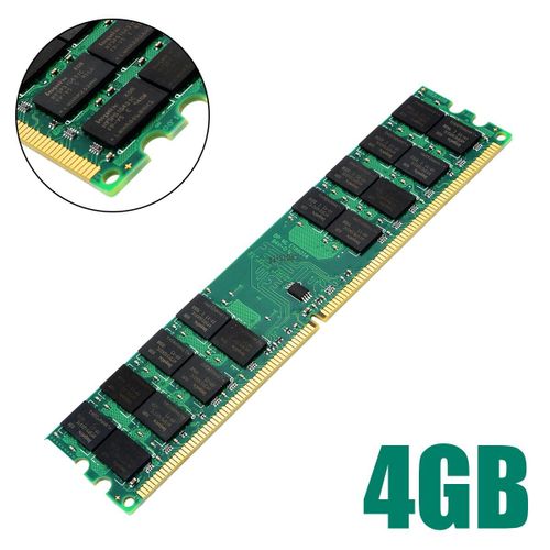 Mémoire De Serveur D'ordinateur De Bureau, Modèle Ddr2, Capacité 4 Go, Fréquence D'horloge Pc2-6400/800mhz, Ram Non Ecc, Broches 240pin, Carte Mère Amd