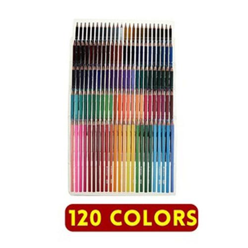 Crayons De Couleur À L'huile Pour Dessin, Ensemble De Crayons De Couleur Pour Peinture Pratique, Croquis, Art, Nouvelles Fournitures 120/160