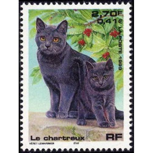 1 Timbre France 1999, Neuf -Le Chartreux - Yt 3283