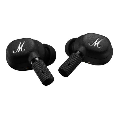 Marshall Motif A.N.C. - Écouteurs sans fil avec micro - intra-auriculaire - Bluetooth - Suppresseur de bruit actif - noir