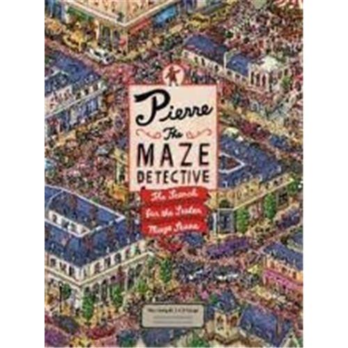 Pierre The Maze Detective: The Search For The Stolen Maze Stone (Paperback) /Anglais