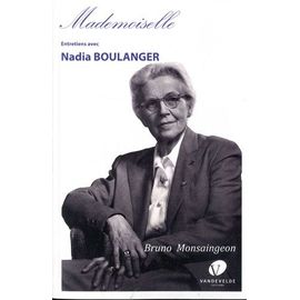 Mademoiselle - Entretiens Avec Nadia Boulanger