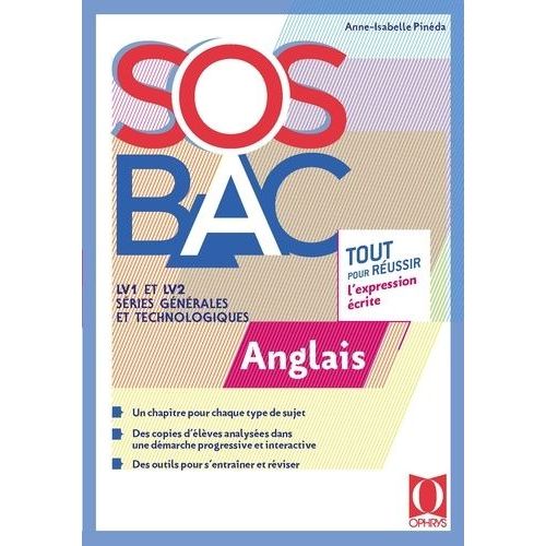 Sos Bac Anglais - Préparation À L'expression Écrite Lv1-Lv2