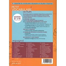 Petit Vocabulaire Actuel Espagnol