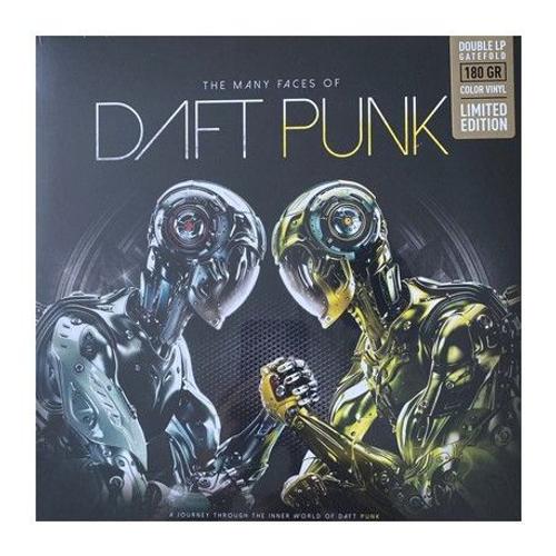 Daft Punk: The Many Faces Of Daft Punk (Colored Vinyl) Vinyl 2LP