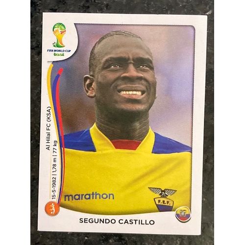 Image Panini - Fifa World Cup 2014 - N°367 Segundo Castillo