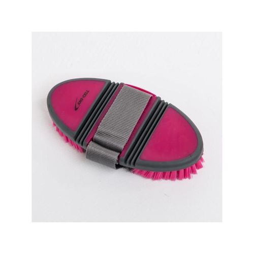 Brosse Douce Flexible Lami-Cell Pour Cheval Et Poney
