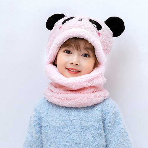 Chapeaux Chauds Pour Enfants, Filles Et Garçons, Ensemble D'écharpe, Bonnet, Écharpe, Tricoté, Mignon, Pour Filles Et Garçons
