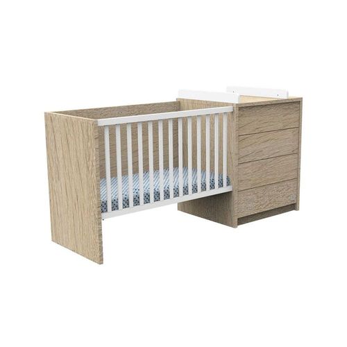 Lit Combiné Évolutif Bébé 60x120cm Antonin