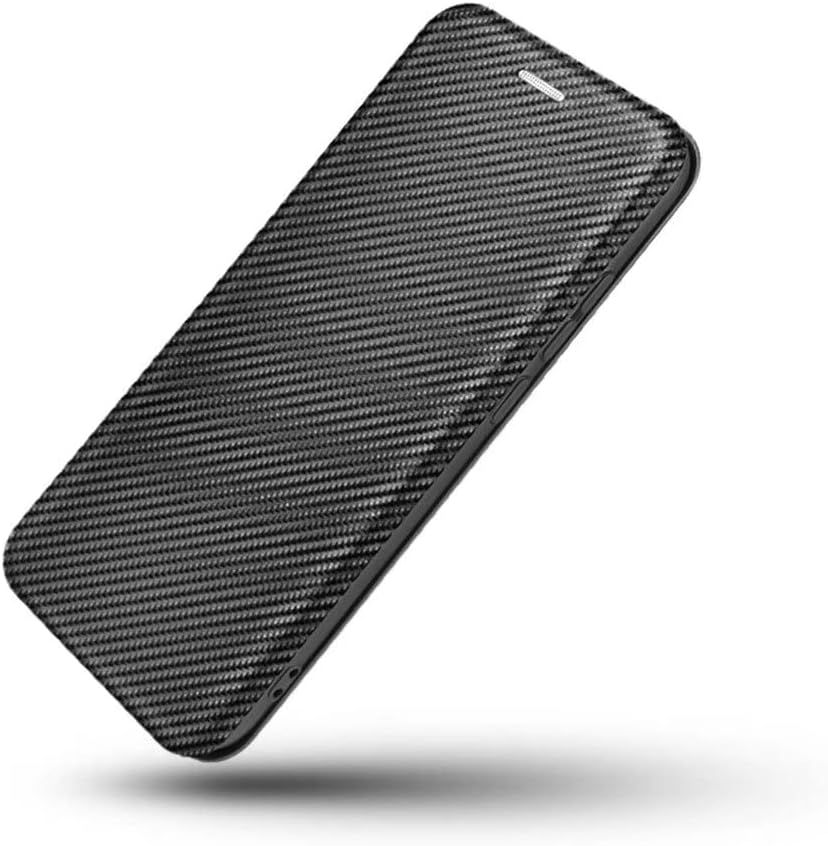 Compatible Avec Coque One Plus 3, Mince Flip Fibre De Carbon... - 2