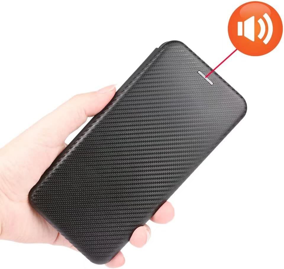 Compatible Avec Coque One Plus 3, Mince Flip Fibre De Carbon... - 7
