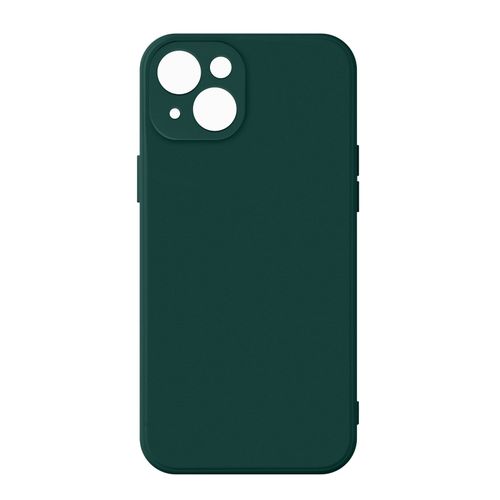 Coque Iphone 13 Silicone Semi-Rigide Avec Finition Soft Touch Vert