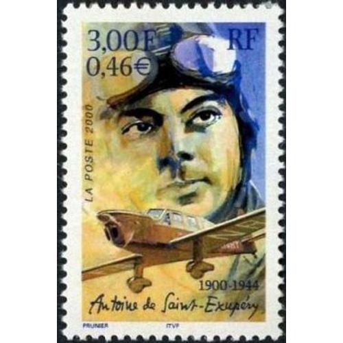1 Timbre France 2000, Neuf - Antoine De Saint-Exupéry (1900-1944) - Yt 3337