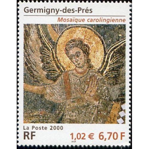 1 Timbre France 2000, Neuf - Mosaïque Carolingienne - Germigny-Des-Prés- Yt 3358