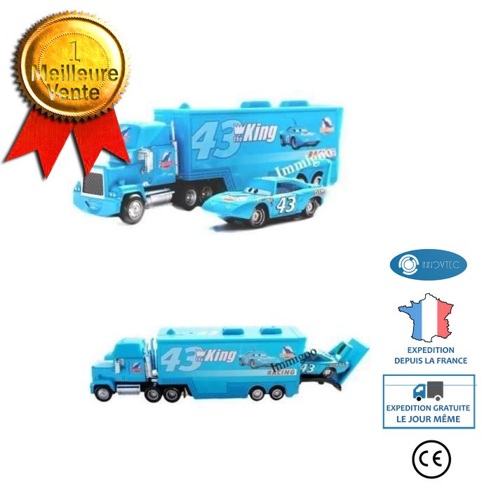 Inn Transporteur Mack Truck Camion C 10 King 2 Voiture Jouet Intelligent Enfant Jouet Roulage Pixar Benne Voiture Cadeau Poids Lou Rakuten