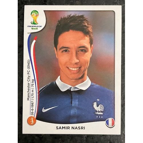 Image Panini - Fifa World Cup 2014 - N°388 Samir Nasri