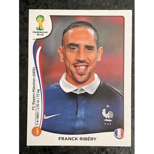 Image Panini - Fifa World Cup 2014 - N°389 Franck Ribery
