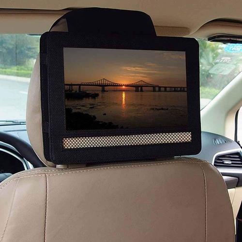 Support D'appui-Tête Avec Fonction Pivotante Support D'appui-Tête De Voiture Pour Lecteur Dvd Portable Avec Sangles,9