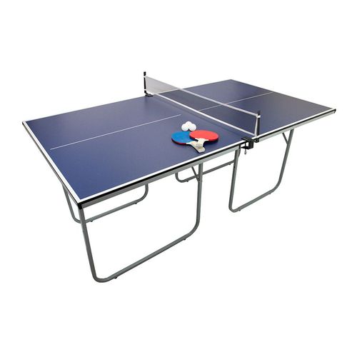 Table De Pingpong Tennis De Table Pliable En Fer 180 Cm X 120 Cm Extérieur Intérieur Fun [Balle Et Raquettes Incluses]