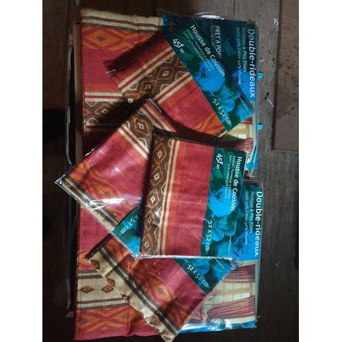 Double Rideaux Plus Housse De Coussin