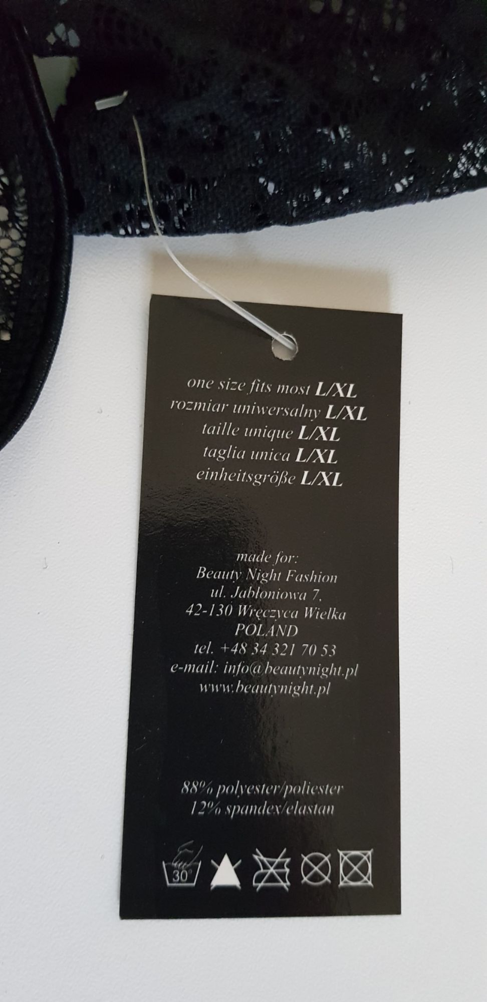 beautynight Nuisette String Intégré Ann Beauty Night Taille L/XL (40-42) | Rakuten