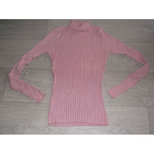 Pull Long Rose La City Taille 2/38/M Tbe