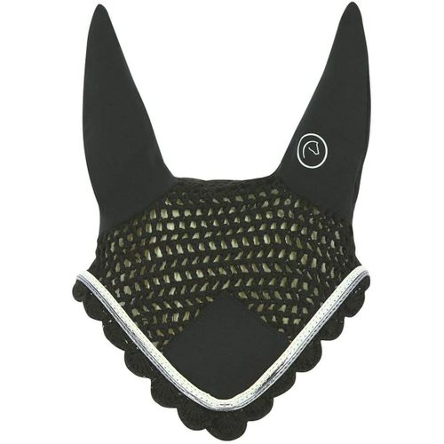 Equitheme Bonnet Jump Couleurs - Noir/Blanc, Taille Equipement Cheval