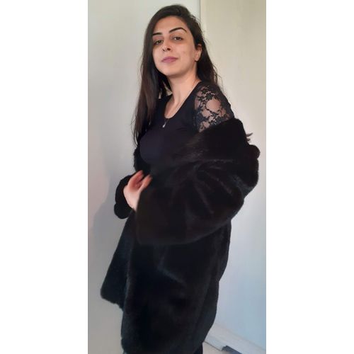Manteau Fausse Fourrure