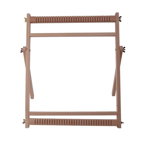 Offre Spéciale En Bois Tissage Métier À Tisser Avec Support, Artisanat Métiers À Tisser Kit, Métier À Tisser Châssis Hêtre Tapisserie Métier Créatif Bricolage