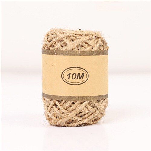 Corde D'emballage, Corde, Rouleau De Corde En Toile De Jute, Cordon De Ficelle De Jute, Ficelle D'emballage De Cadeau, Ficelle De Corde, Rouleau De Corde, Bricolage