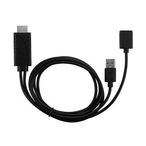 Adaptateur USB femelle vers HDMI mâle HDTV, pour iPhone 7/7plus/6s 6 plus, Android PR, vente
