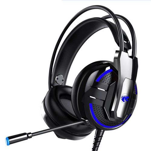 Casque De Jeu Filaire Avec Microphone, Anti-Bruit, Pour Pc, Ps4, Xbox One