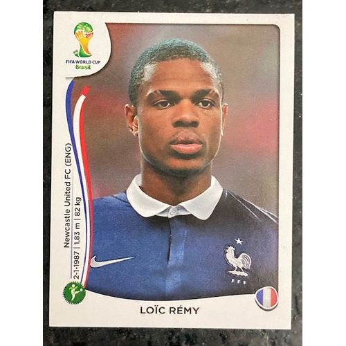 Image Panini - Fifa World Cup 2014 - N°390 Loïc Remy