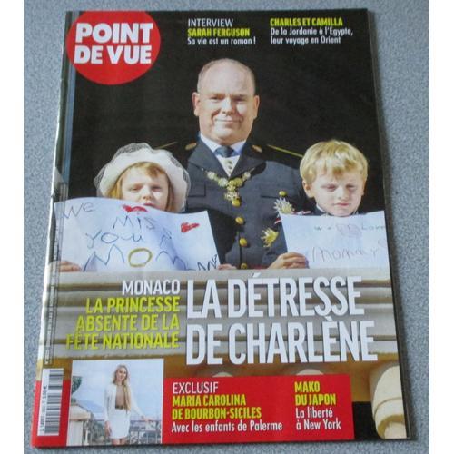 Point De Vue N°3823 Du 24 Au 30/11/2021-Monaco La Princesse Absente De La Fête Nationale