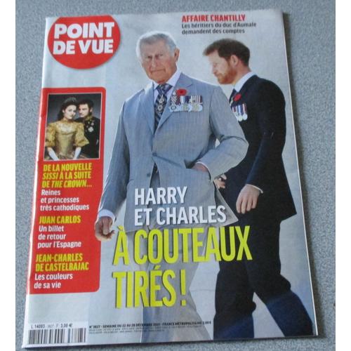 Point De Vue N°3827 Du 22 Au 28/12/2021-Harry Et Charles À Couteaux Tirés !