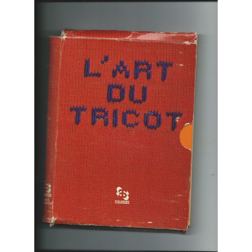 Lot De 6 Livrets L'art Du Tricot Les  3 Suisses De 1974 Rassemblés Dans Un Boite   