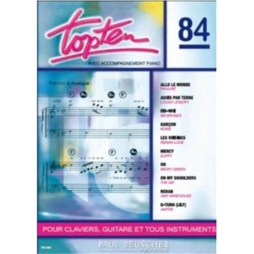 Top Ten 84 Pour Claviers, Guitare Et Tous Instruments