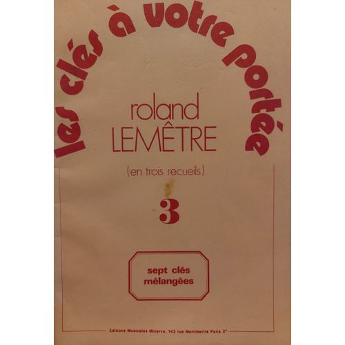Les Clés À Votre Portée Volume 3 (7 Clés Mélangées)