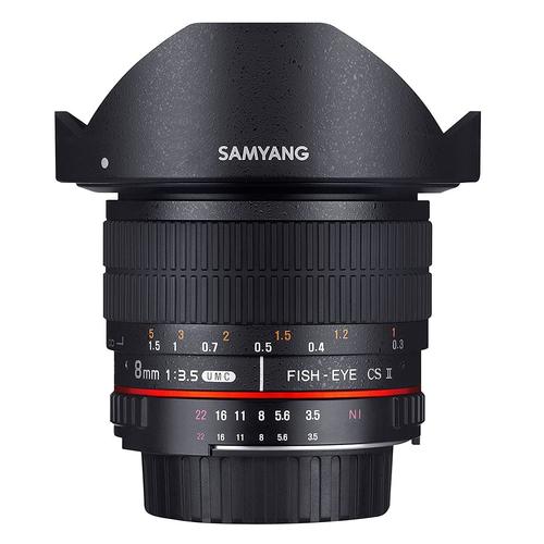 Samyang Fish-Eye 8mm f/3.5 UMC CS II Monture NIKON       